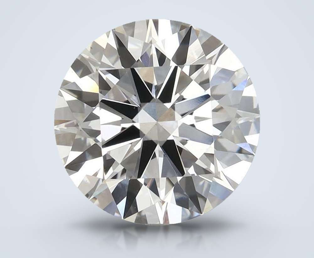 3.40 Carat Round Lab Diamond