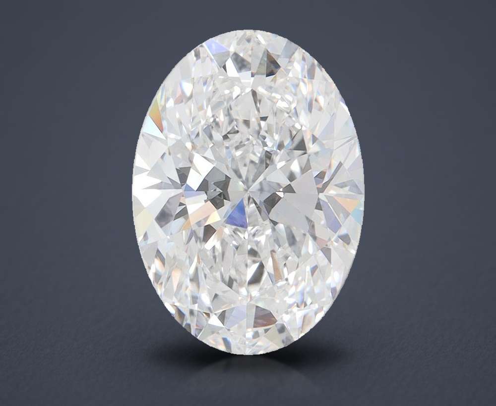 4.07 Carat Oval Lab Diamond