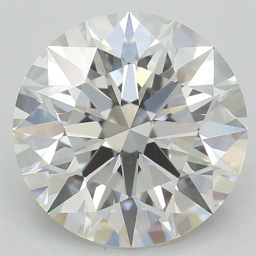 2.59ct F VS1 Rare Carat Ideal Cut Round Lab Grown Diamond