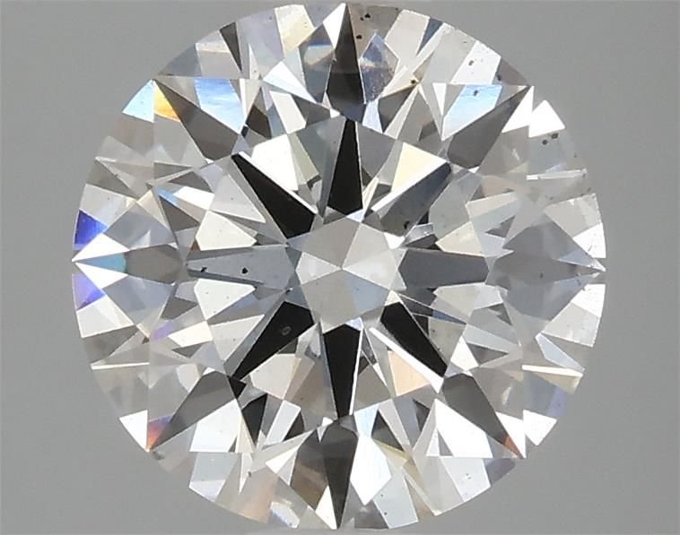 2.66ct G SI1 Rare Carat Ideal Cut Round Lab Grown Diamond