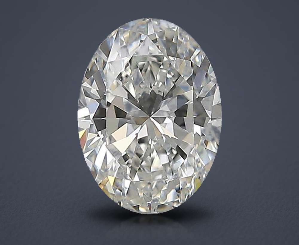 1.00 Carat Oval Natural Diamond