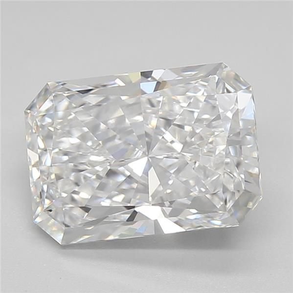 3.03ct E VVS2 Rare Carat Ideal Cut Radiant Lab Grown Diamond