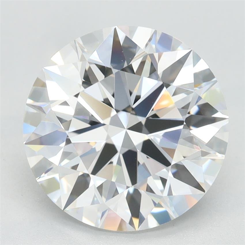 3.20ct D VVS1 Rare Carat Ideal Cut Round Lab Grown Diamond