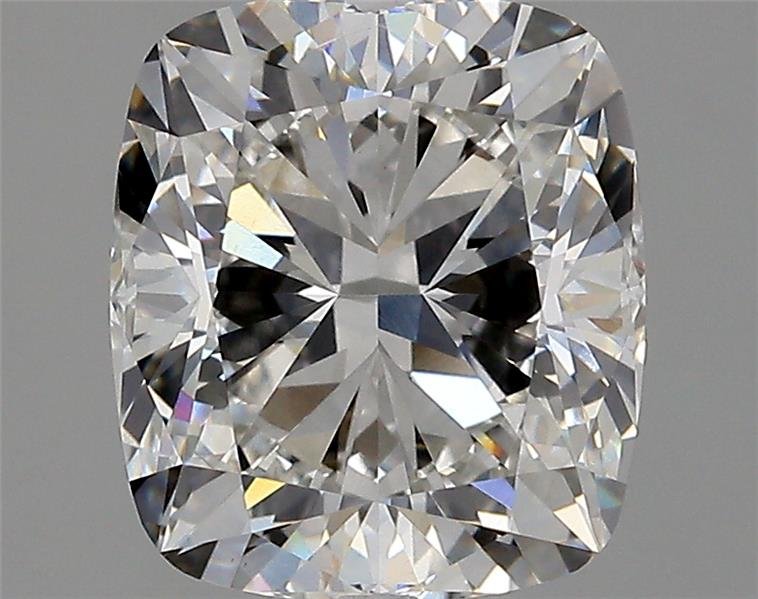 3.32ct H VS1 Rare Carat Ideal Cut Cushion Lab Grown Diamond