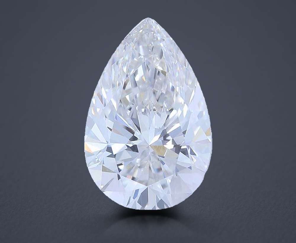 1.60 Carat Pear Lab Diamond