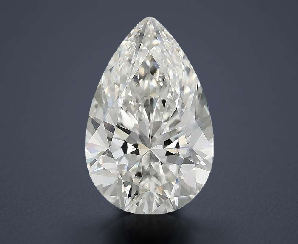 3.02 Carat Pear Lab Diamond
