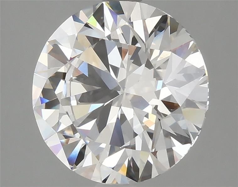 3.13ct H VS1 Rare Carat Ideal Cut Round Lab Grown Diamond