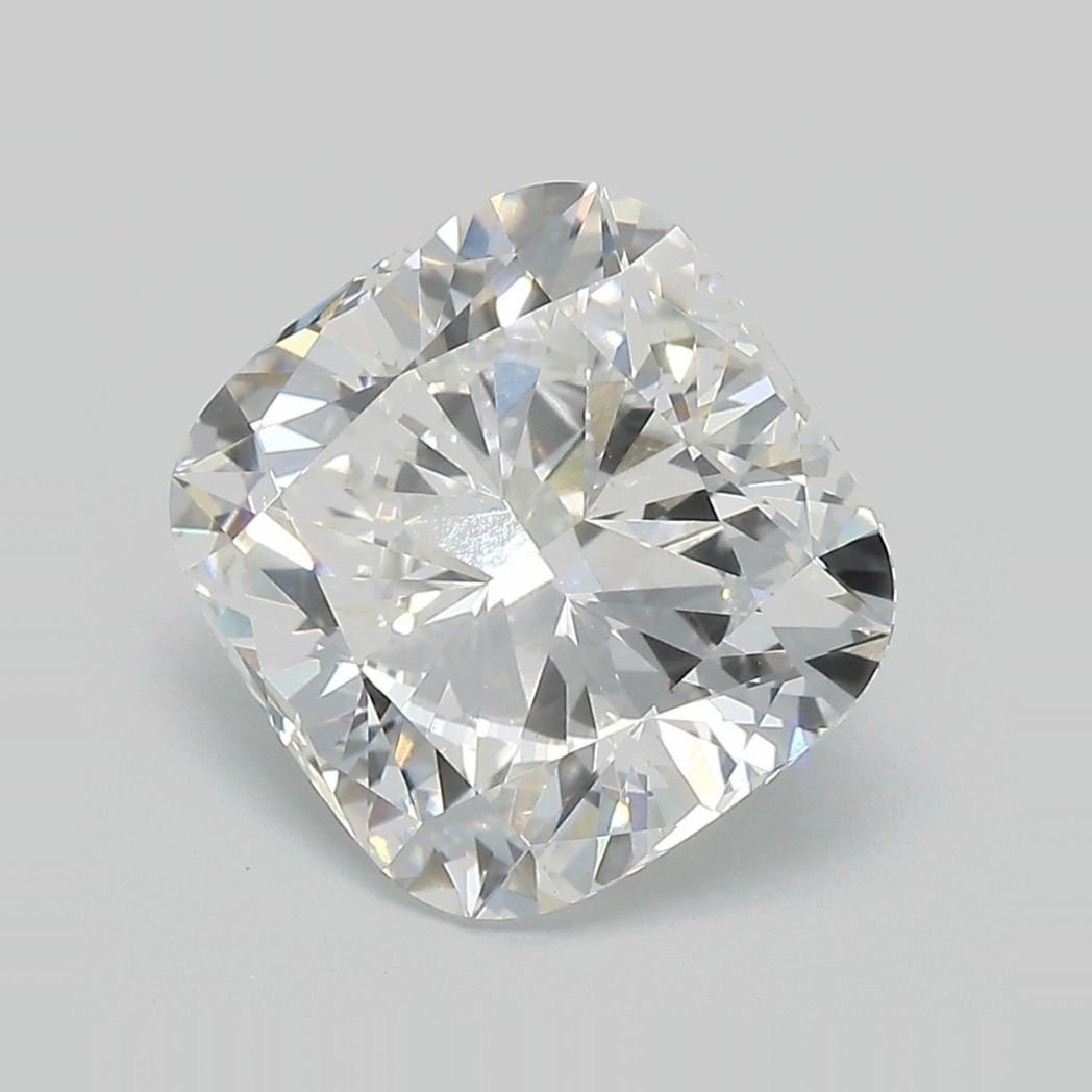 4.78ct E VVS2 Rare Carat Ideal Cut Cushion Lab Grown Diamond