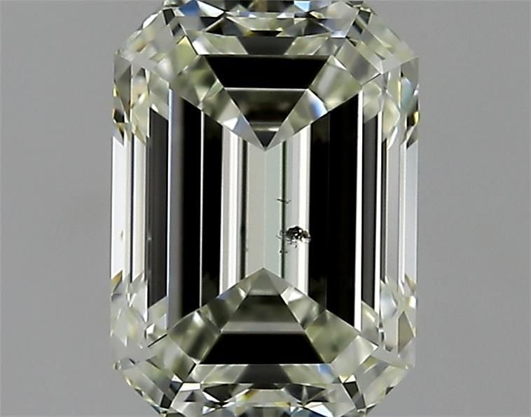 1.50ct K SI1 Rare Carat Ideal Cut Emerald Diamond