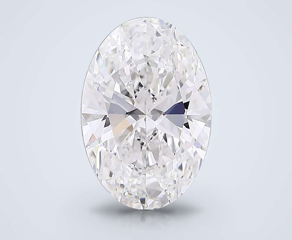 9.09 Carat Oval Lab Diamond