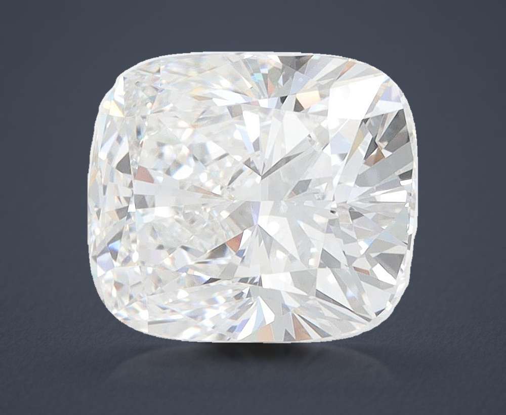 3.63 Carat Cushion Lab Diamond