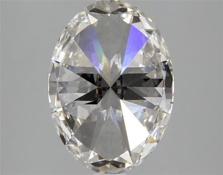 2.79ct H VS2 Rare Carat Ideal Cut Oval Lab Grown Diamond