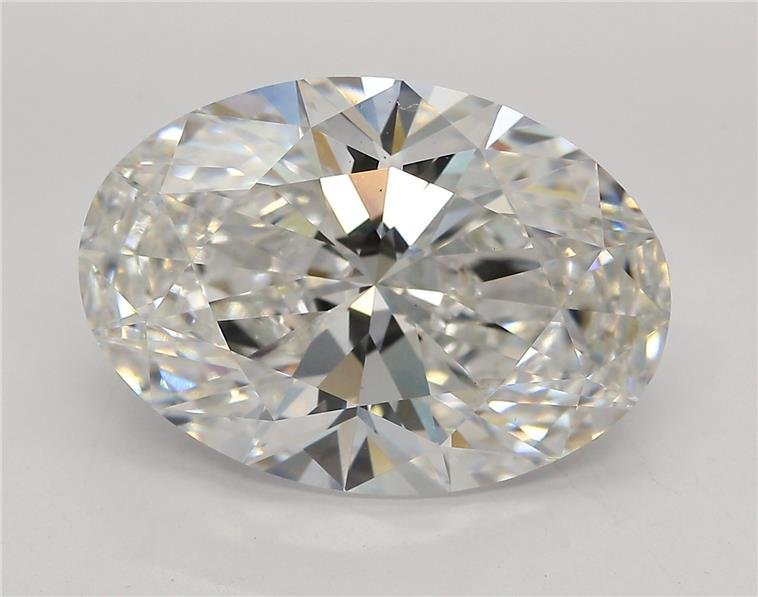7.11ct E VS1 Rare Carat Ideal Cut Oval Lab Grown Diamond