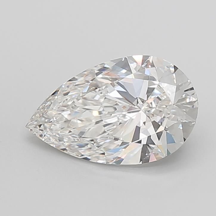 6.05ct F VVS2 Rare Carat Ideal Cut Pear Lab Grown Diamond