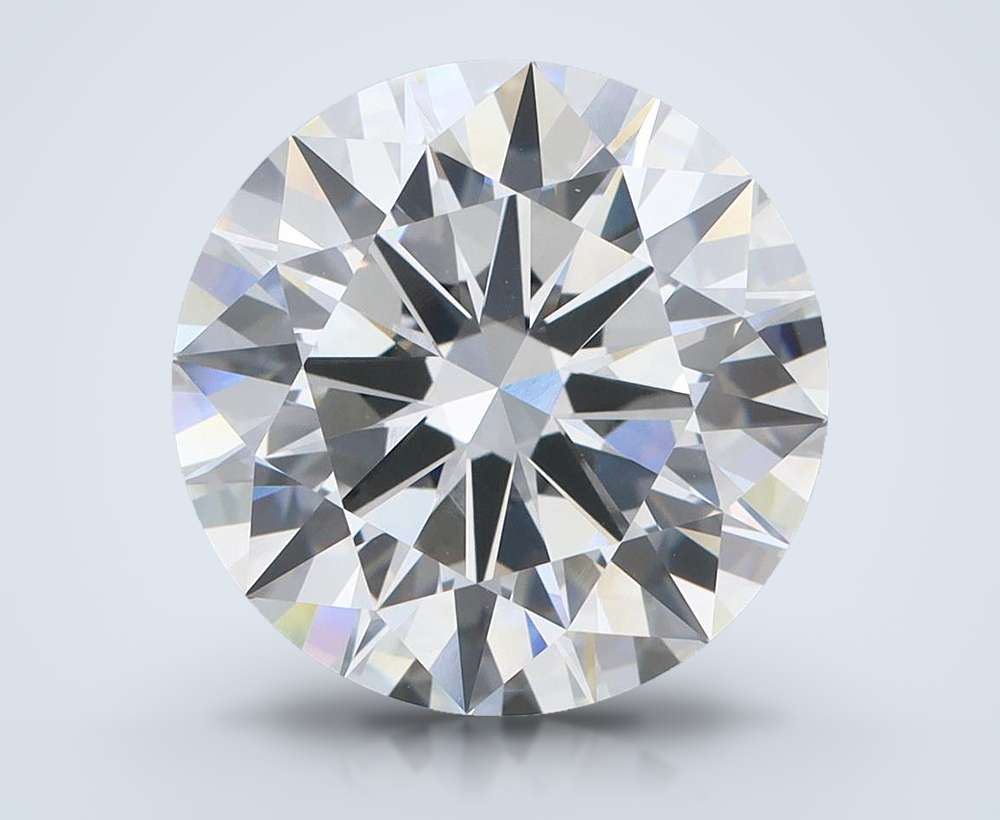 7.02 Carat Round Lab Diamond