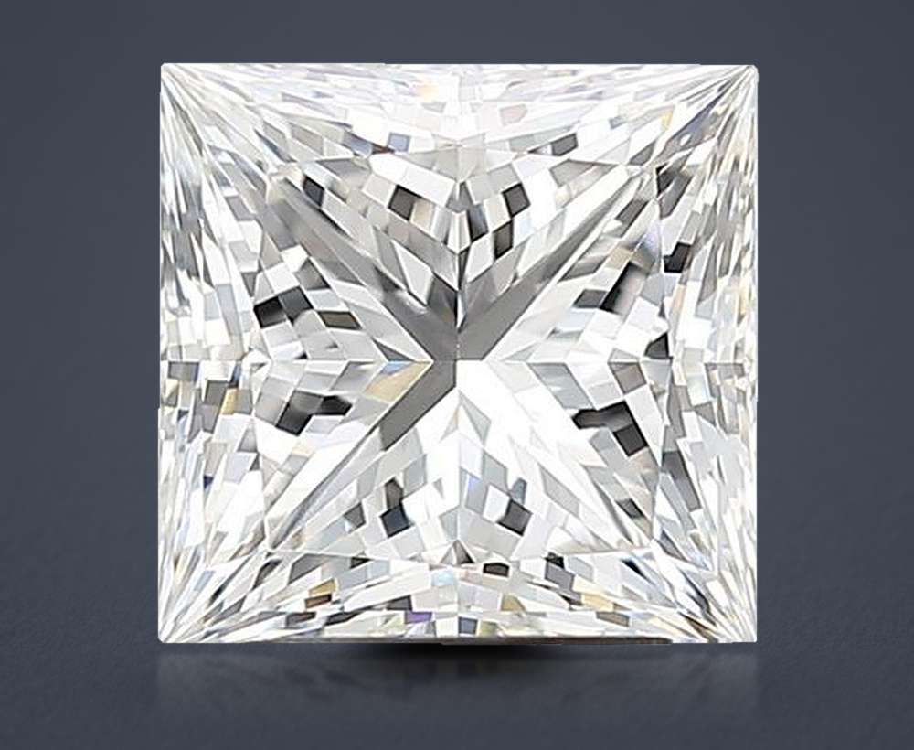 3.04 Carat Princess Lab Diamond