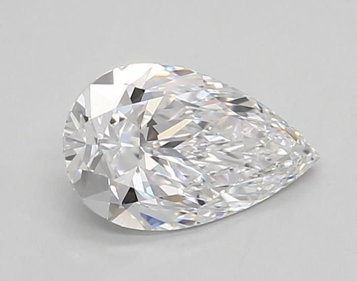 0.93ct D VS1 Rare Carat Ideal Cut Pear Lab Grown Diamond
