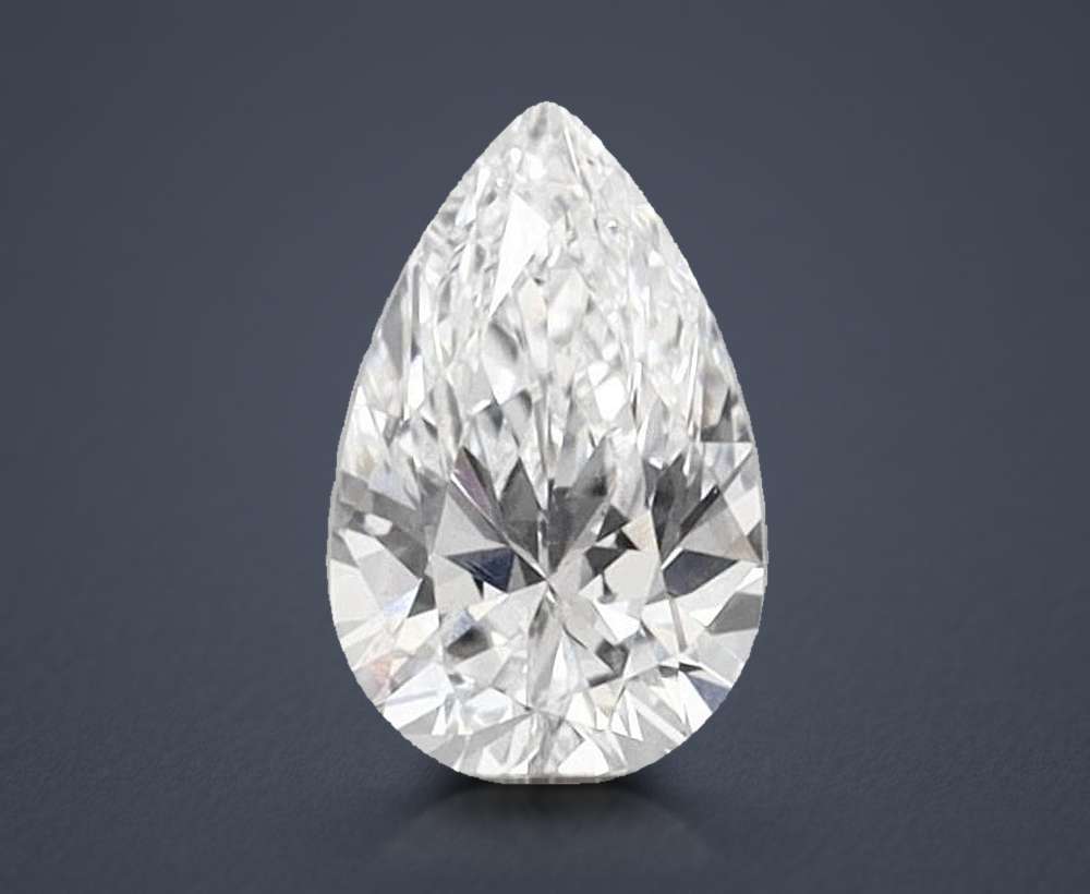 0.27 Carat Pear Lab Diamond