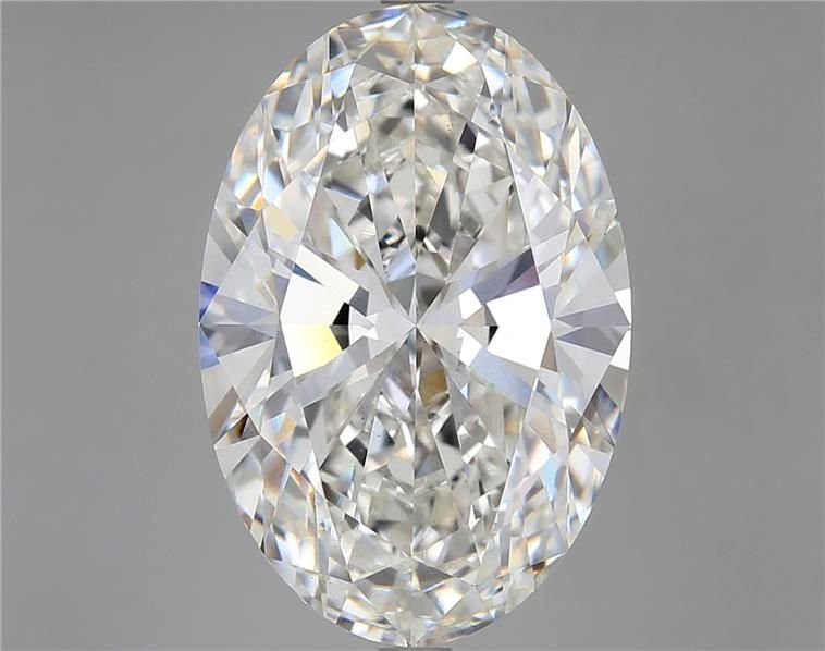 11.02ct G VS2 Rare Carat Ideal Cut Oval Lab Grown Diamond