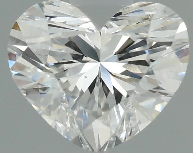 0.74ct E VS1 Rare Carat Ideal Cut Heart Lab Grown Diamond