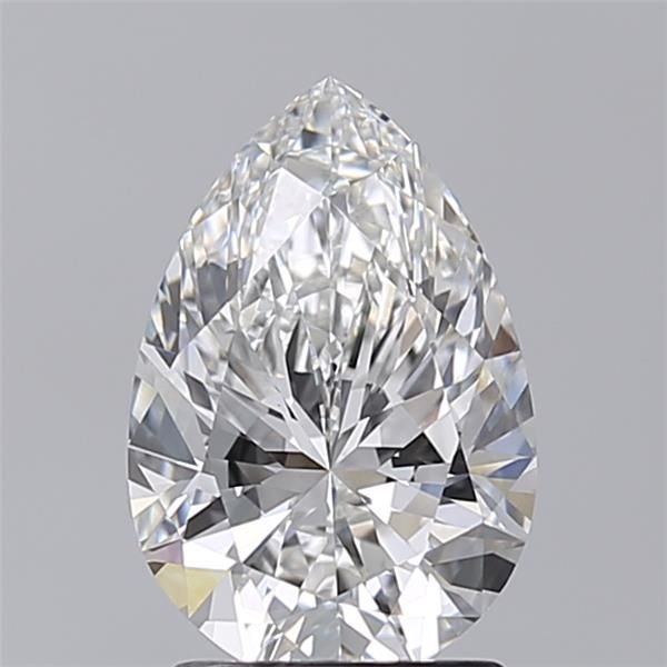 2.00 Carat Pear Lab Diamond