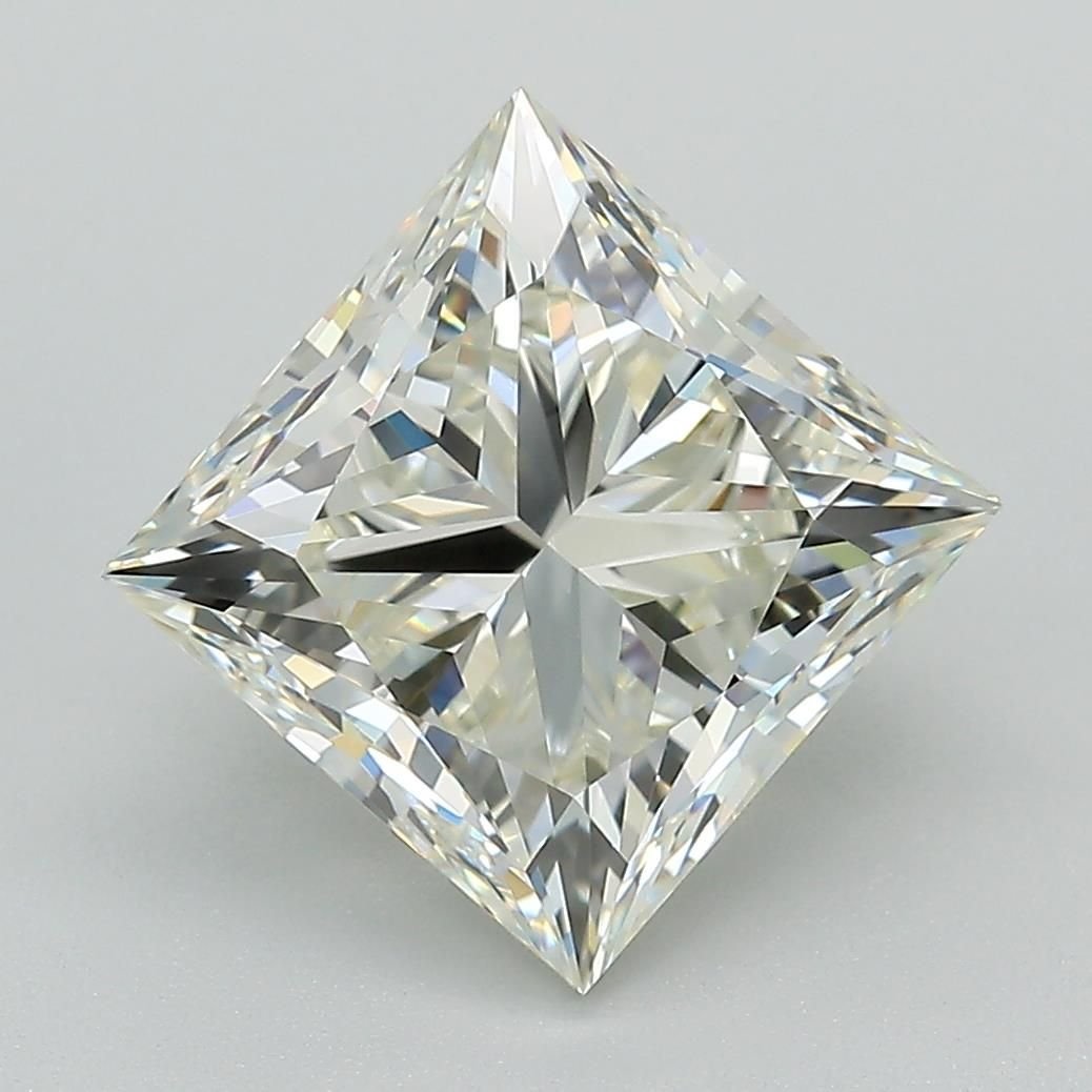 4.59ct I VVS2 Rare Carat Ideal Cut Princess Lab Grown Diamond