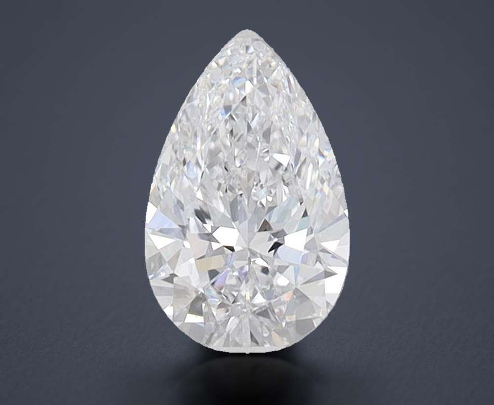 0.81 Carat Pear Lab Diamond