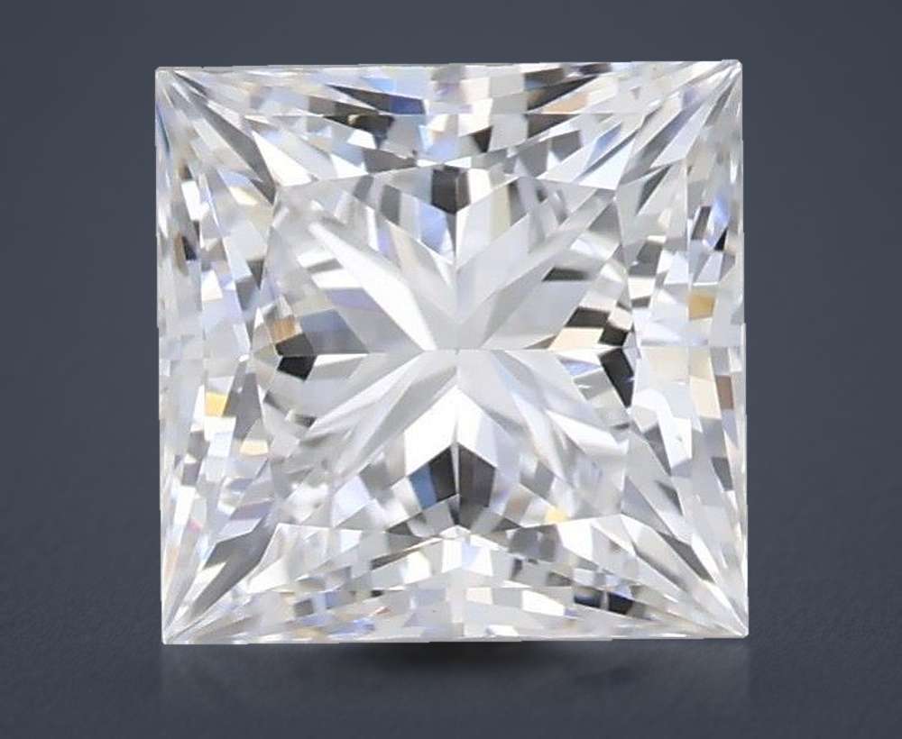 0.77 Carat Princess Lab Diamond