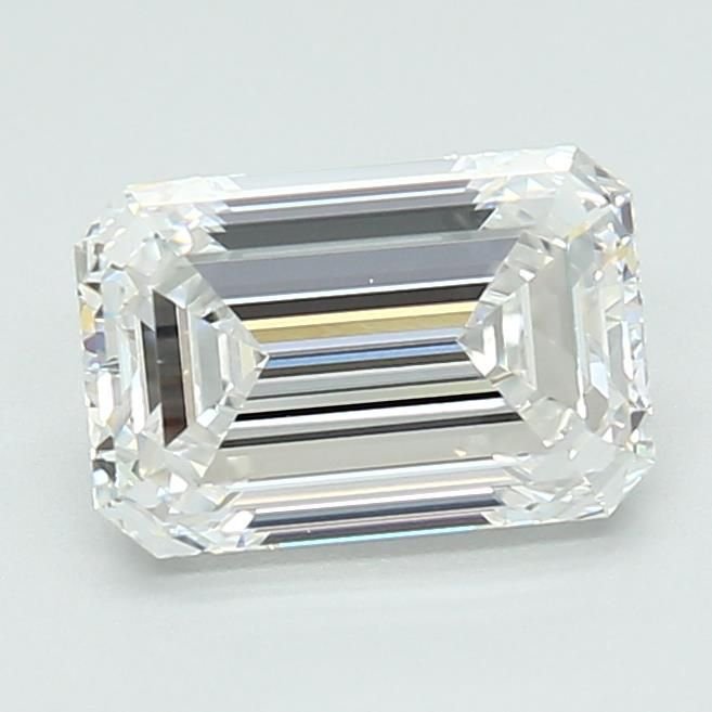 1.53ct D VVS2 Excellent Cut Emerald Lab Grown Diamond