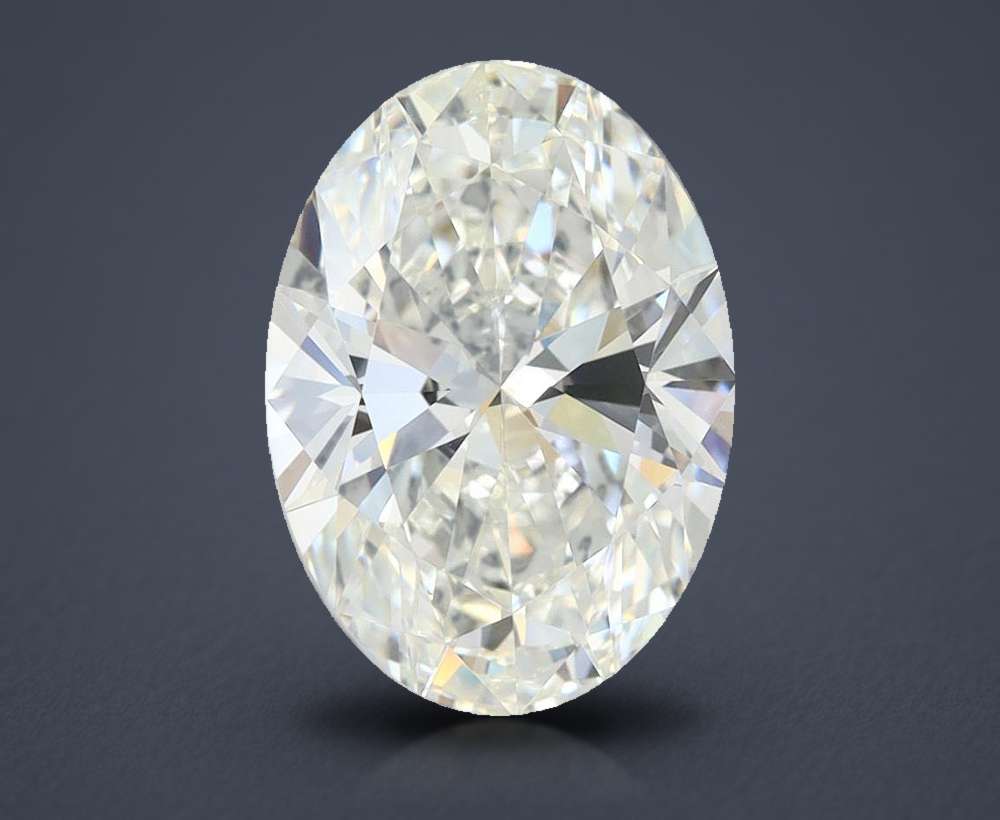 2.66 Carat Oval Lab Diamond