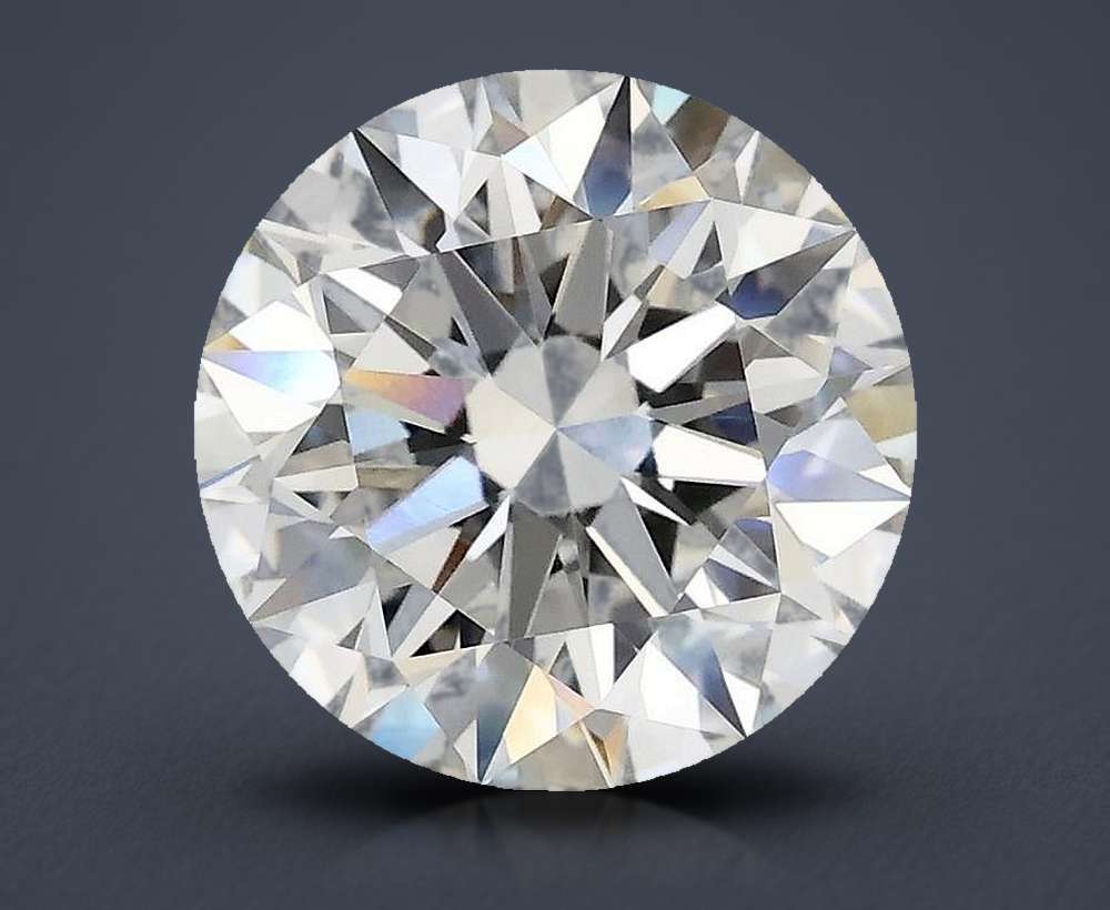 3.02 Carat Round Lab Diamond