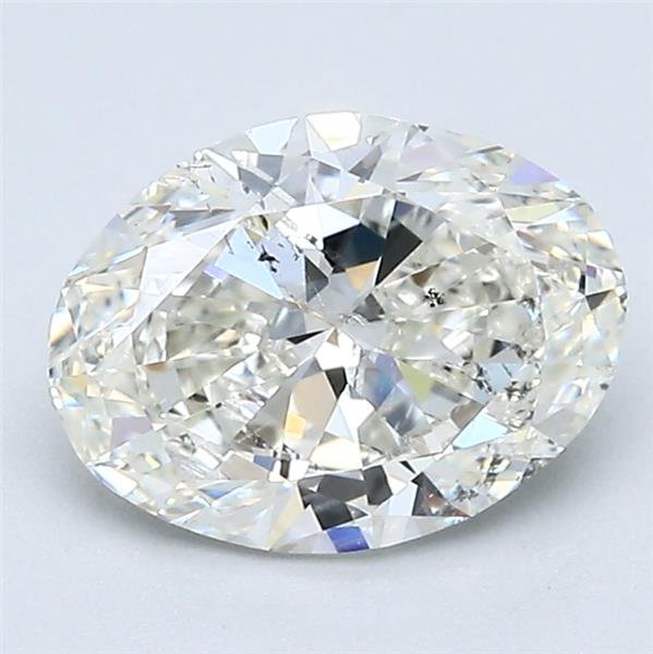 1.50ct J SI2 Rare Carat Ideal Cut Oval Diamond