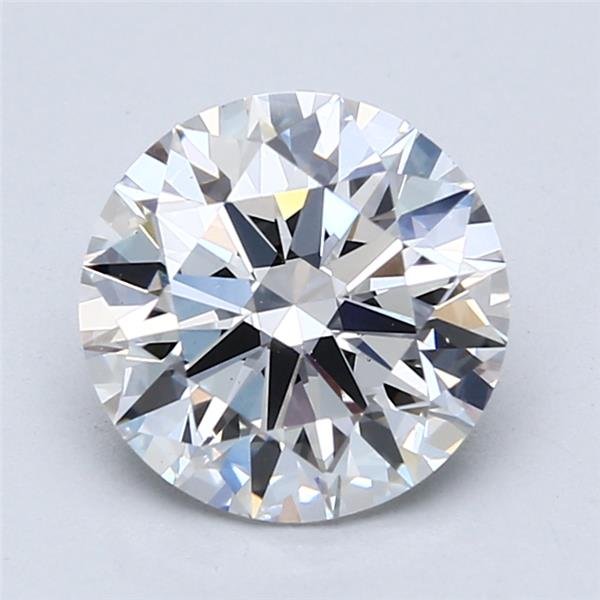 2.50ct D VS1 Rare Carat Ideal Cut Round Lab Grown Diamond