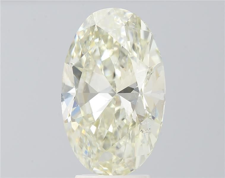 4.01ct K SI2 Rare Carat Ideal Cut Oval Diamond