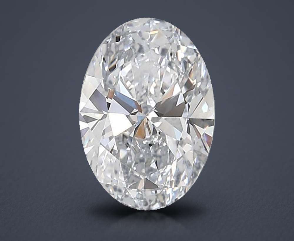 2.68 Carat Oval Lab Diamond