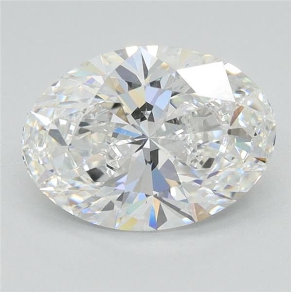 2.01ct E VVS2 Rare Carat Ideal Cut Oval Lab Grown Diamond