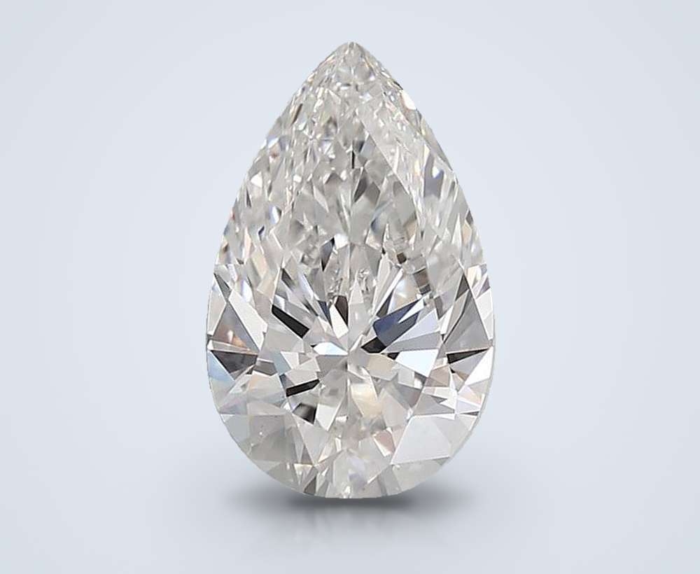 3.02 Carat Pear Lab Diamond