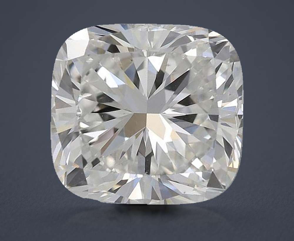 4.03 Carat Cushion Natural Diamond