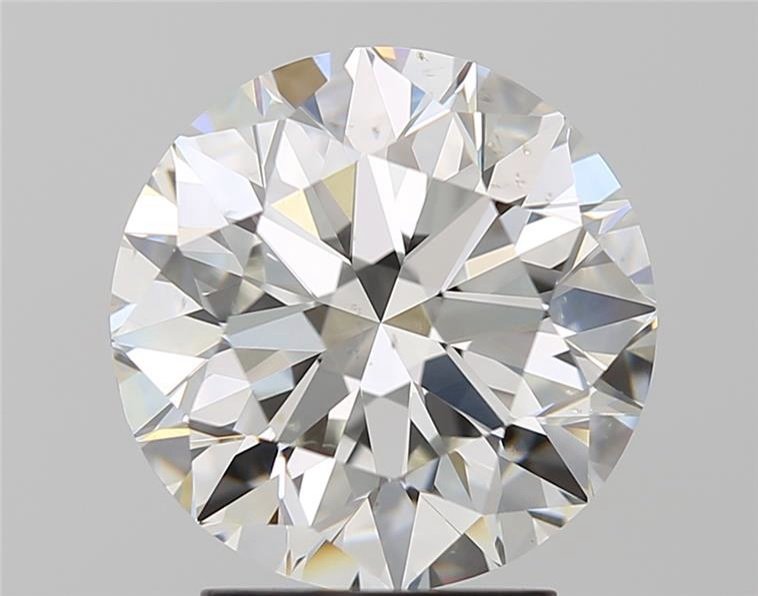 3.04ct H SI1 Rare Carat Ideal Cut Round Diamond