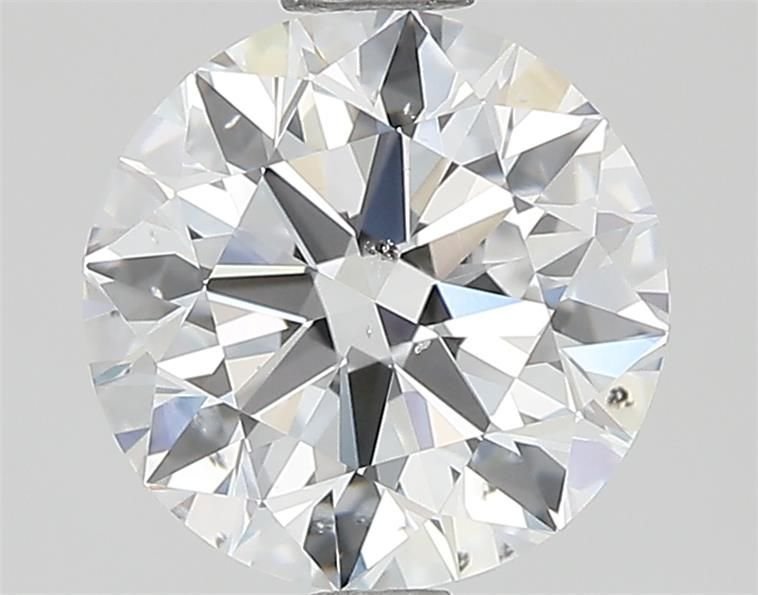 1.66ct D SI2 Rare Carat Ideal Cut Round Diamond