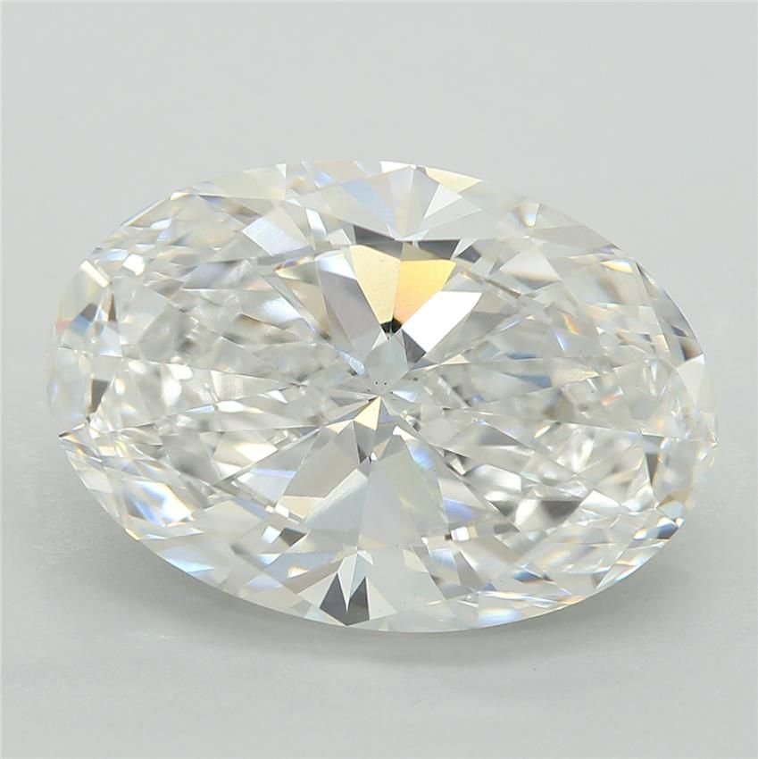 4.02ct D VS1 Very Good Cut Oval Lab Grown Diamond