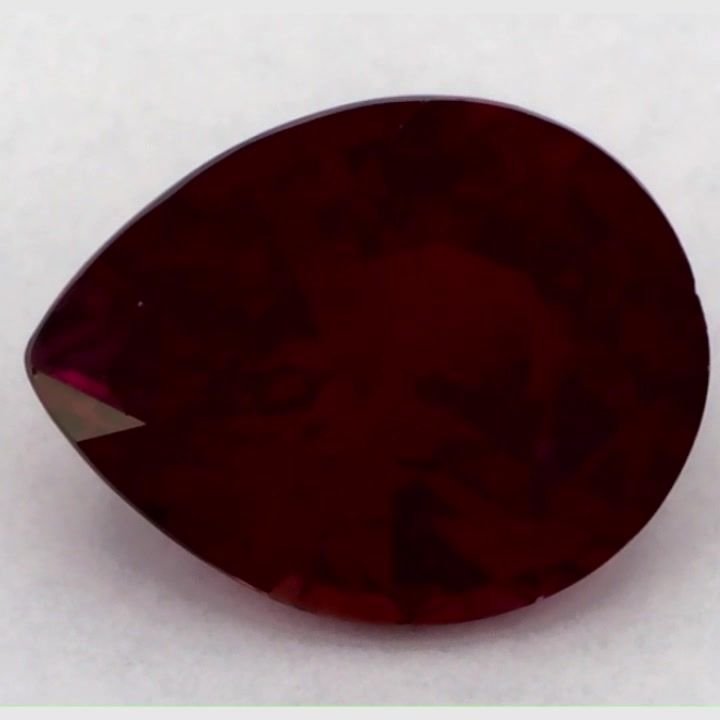 0.92 Carat Pink Pear Sapphire