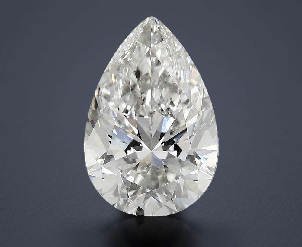2.50 Carat Pear Lab Diamond