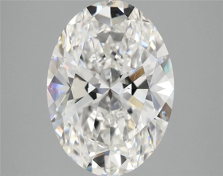 3.91 Carat Oval Lab Diamond