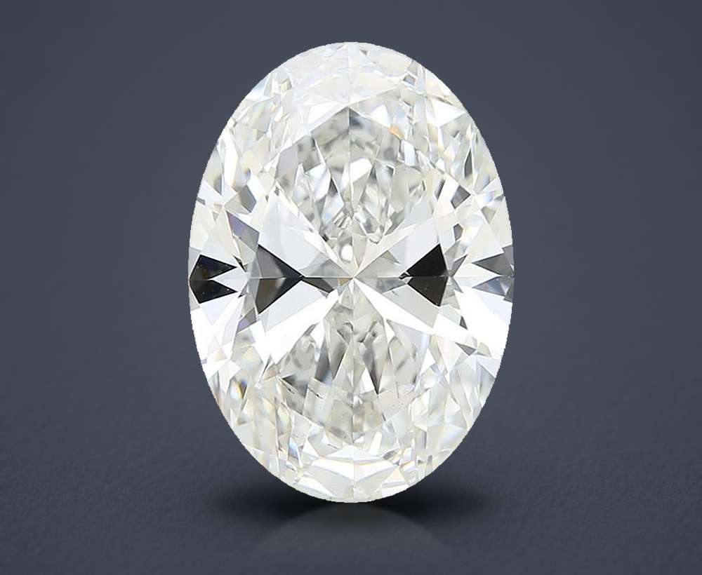 8.11 Carat Oval Lab Diamond