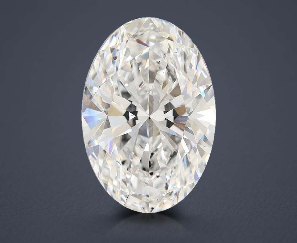 8.66 Carat Oval Lab Diamond