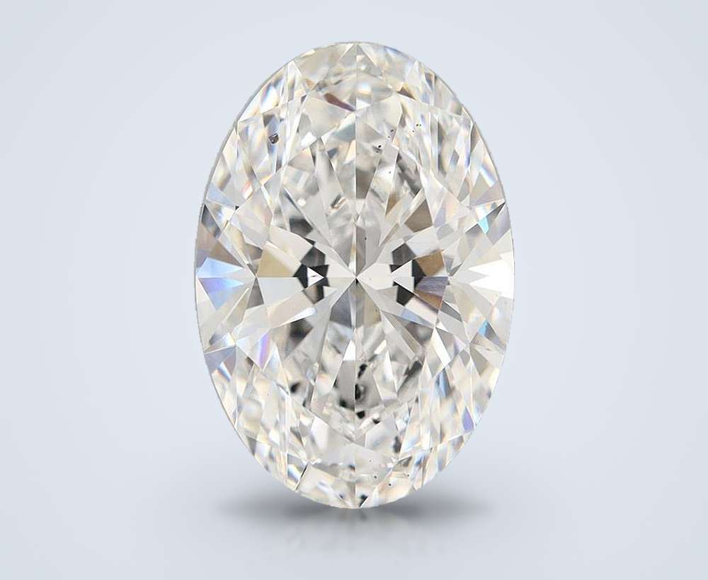 8.66 Carat Oval Lab Diamond