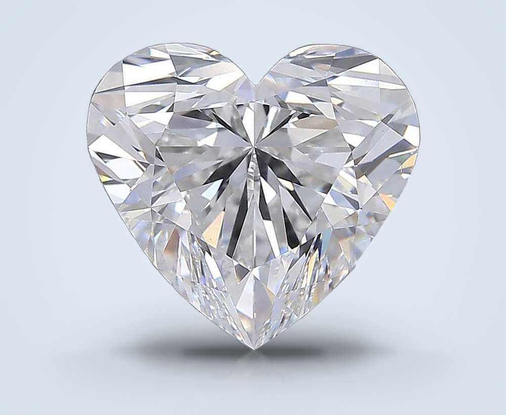 7.05 Carat Heart Lab Diamond