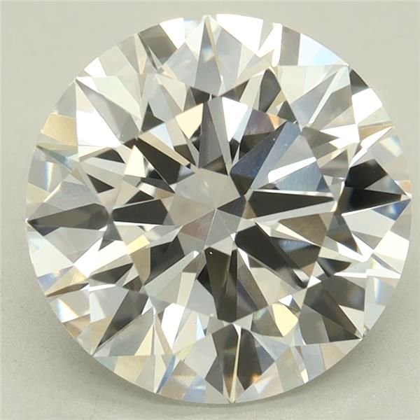3.25ct D VS1 Rare Carat Ideal Cut Round Lab Grown Diamond