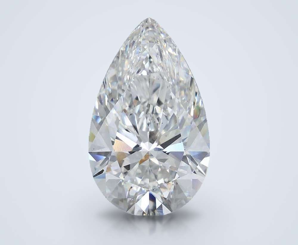 8.83 Carat Pear Lab Diamond